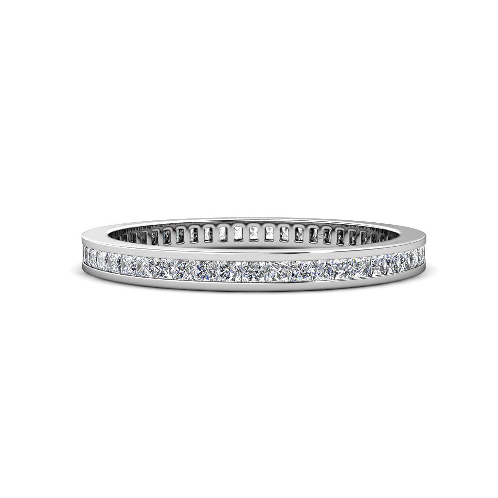 Rebica 1.50 mm Princess Cut Diamond Eternity Band 