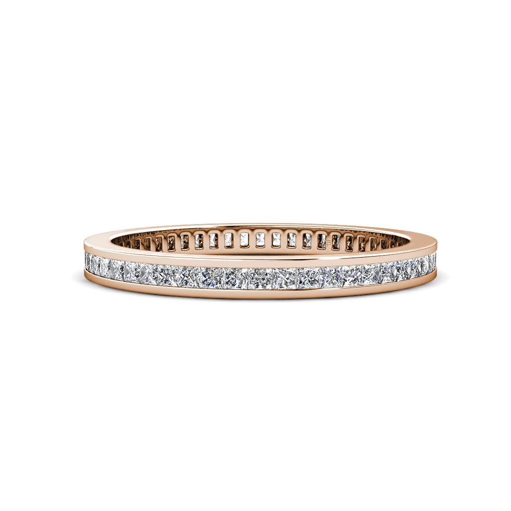 Rebica 1.50 mm Princess Cut Diamond Eternity Band 