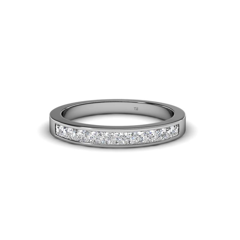 Aaryn 1.50 mm Princess Cut Natural Diamonds Wedding Band 