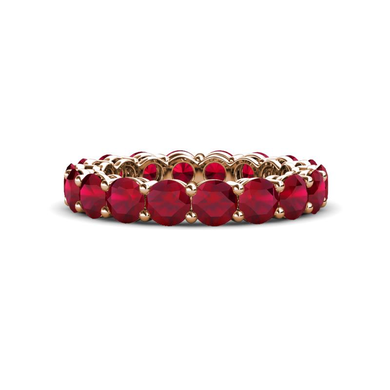 Tiffany 4.00 mm Ruby Eternity Band 
