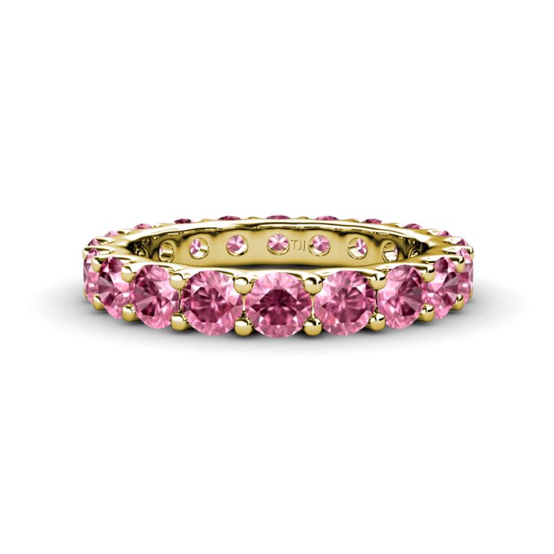 Audrey 3.80 mm Pink Tourmaline U Prong Eternity Band 