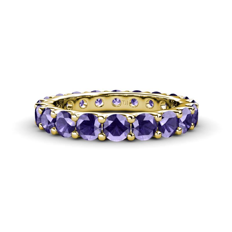 Audrey 3.80 mm Iolite U Prong Eternity Band 