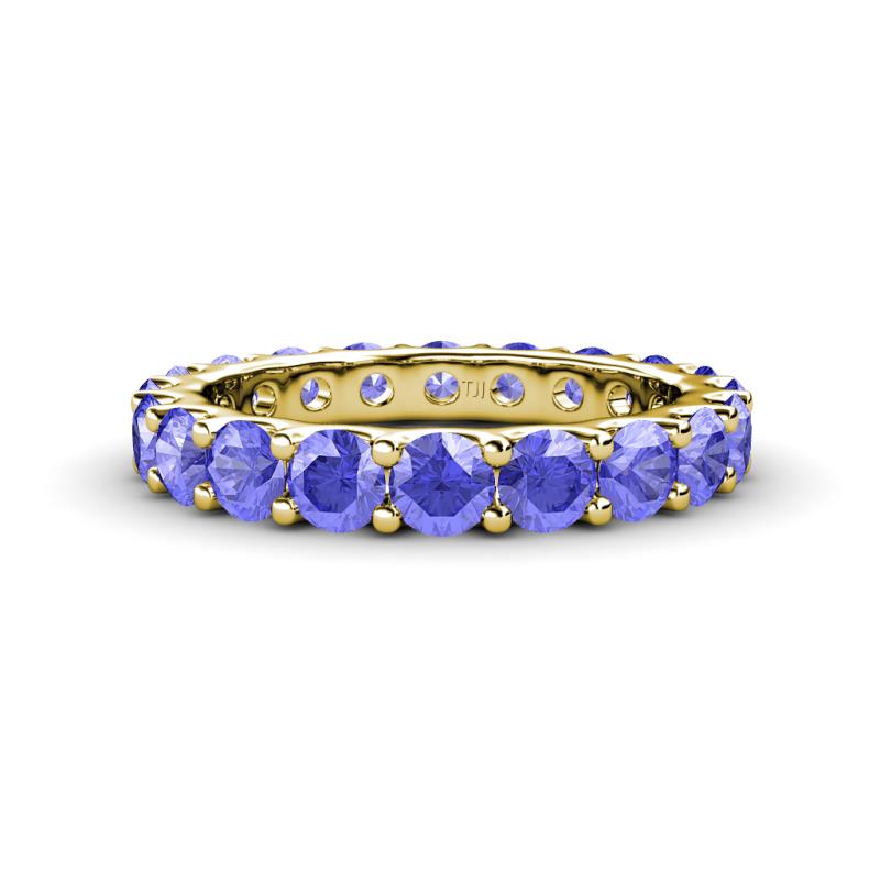 Audrey 3.80 mm Tanzanite U Prong Eternity Band 