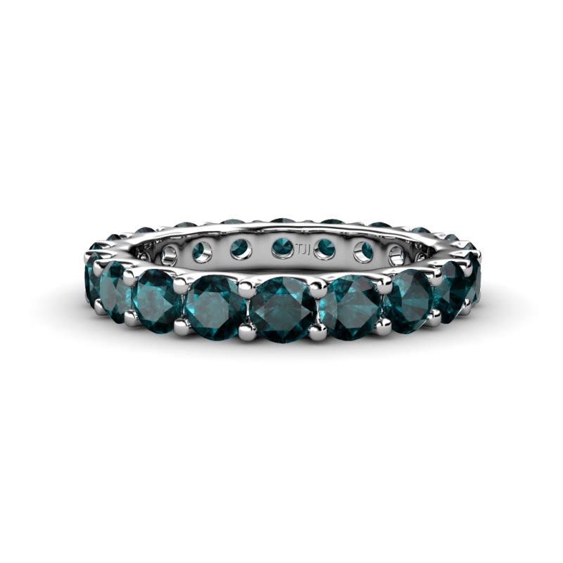 Audrey 3.80 mm London Blue Topaz U Prong Eternity Band 