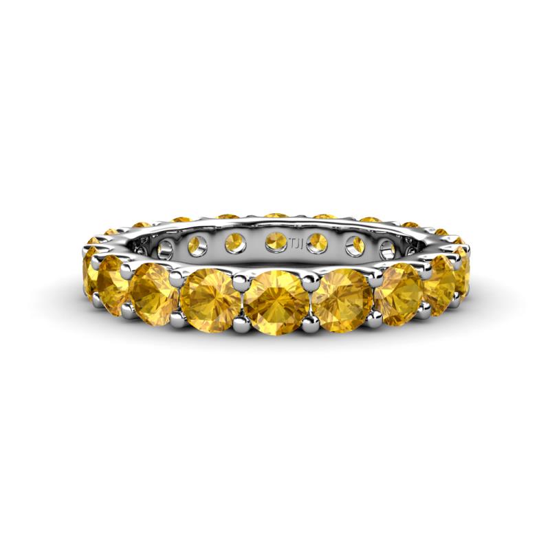 Audrey 3.80 mm Citrine U Prong Eternity Band 