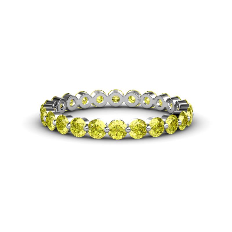 Valerie 2.70 mm Yellow Diamond Eternity Band 