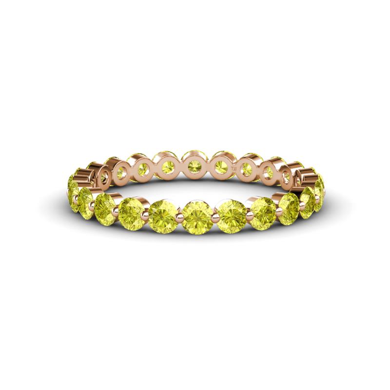 Valerie 2.70 mm Yellow Diamond Eternity Band 