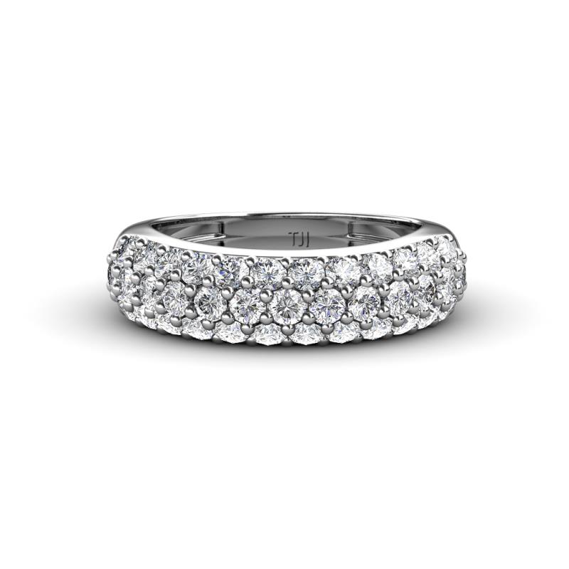 Tiana 2 ctw Diamond Micro Pave Set Wedding Band 