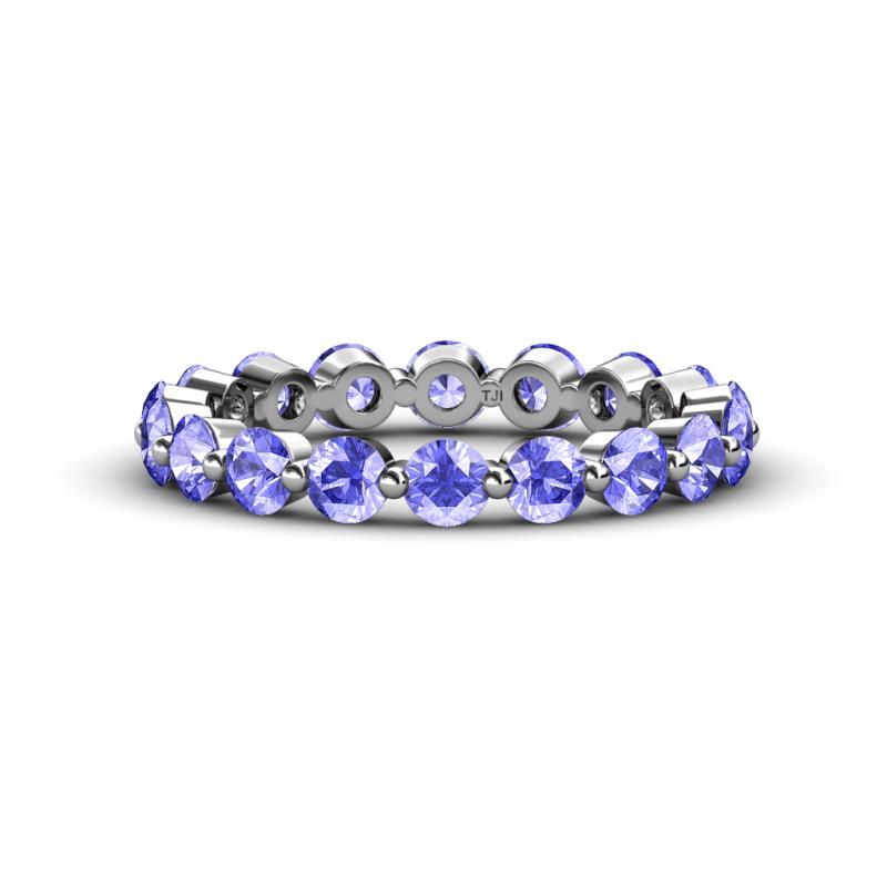 Valerie 3.50 mm Tanzanite Eternity Band 
