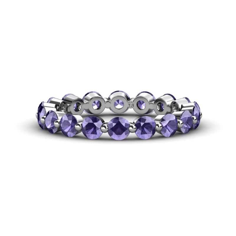 Valerie 3.50 mm Iolite Eternity Band 