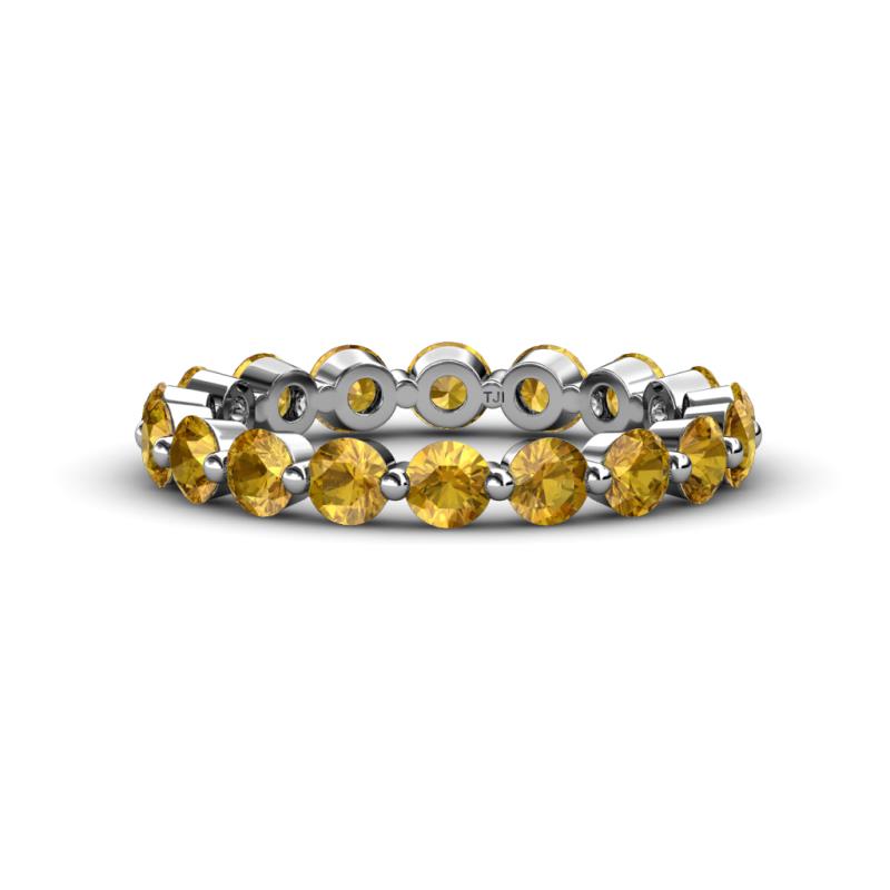 Valerie 3.50 mm Citrine Eternity Band 