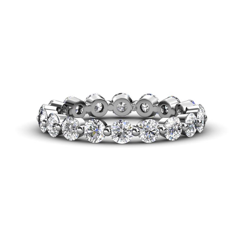 Valerie 3.50 mm Forever One Moissanite Eternity Band 