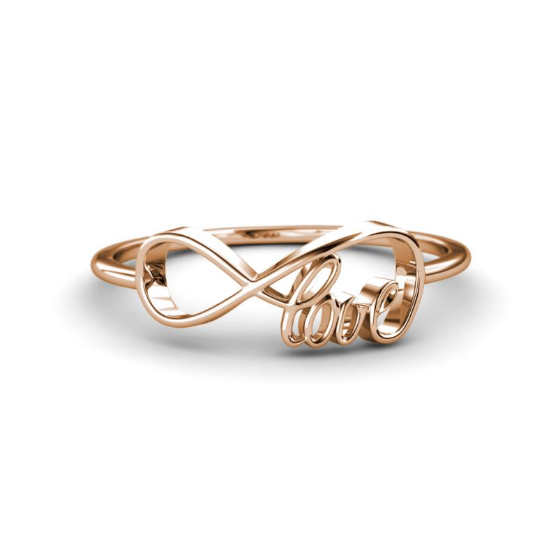 Anesa Bold Infinity Love Minimalist Promise Ring 