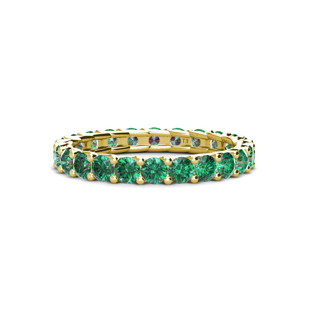 Laida 3.00 mm Lab Created Alexandrite Eternity Band 