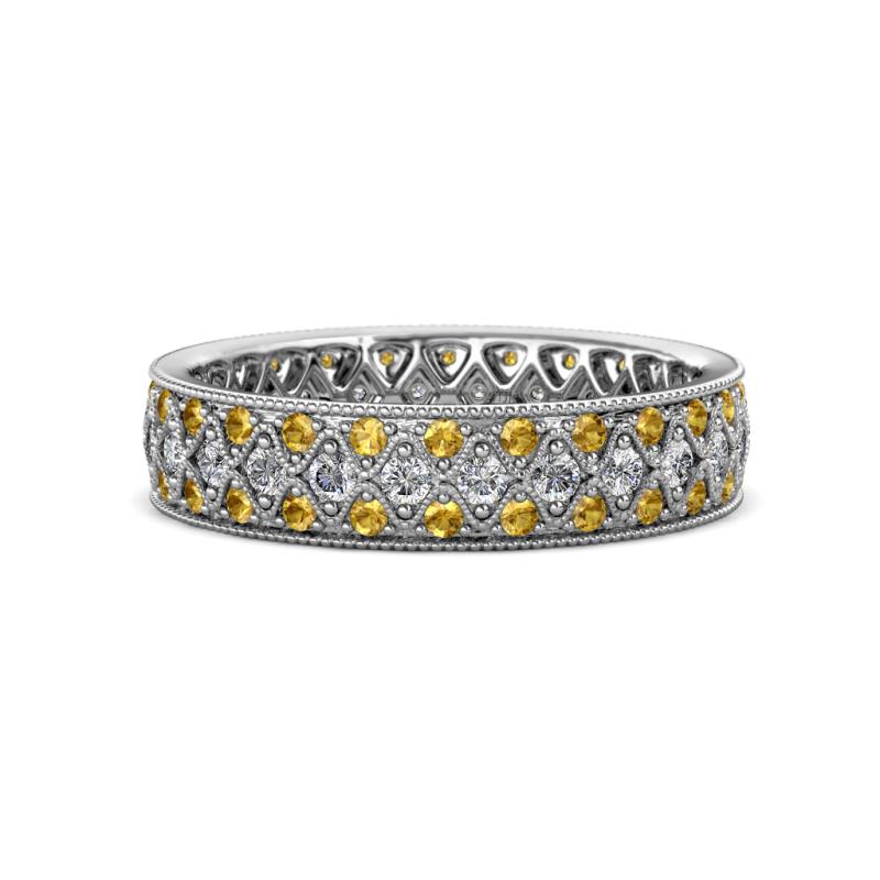 Cailyn Diamond Three Row Eternity Band 