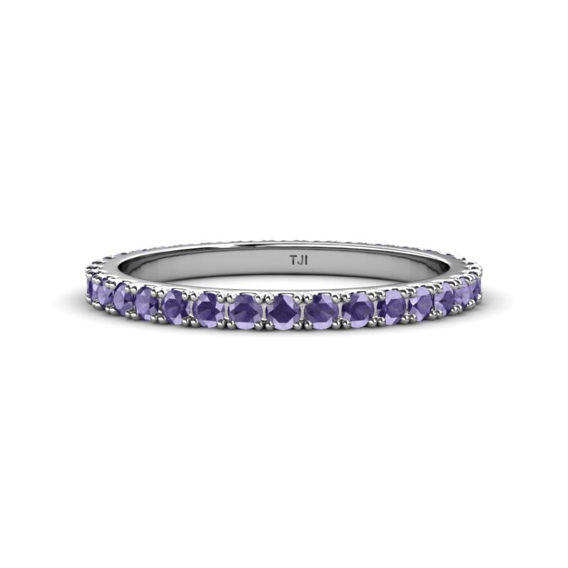 Lara 2.40 mm Iolite Eternity Band 