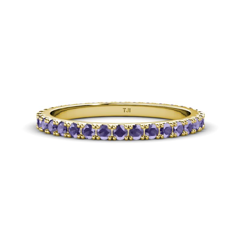 Lara 2.40 mm Iolite Eternity Band 
