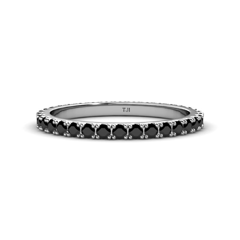 Lara 2.40 mm Black Diamond Eternity Band 