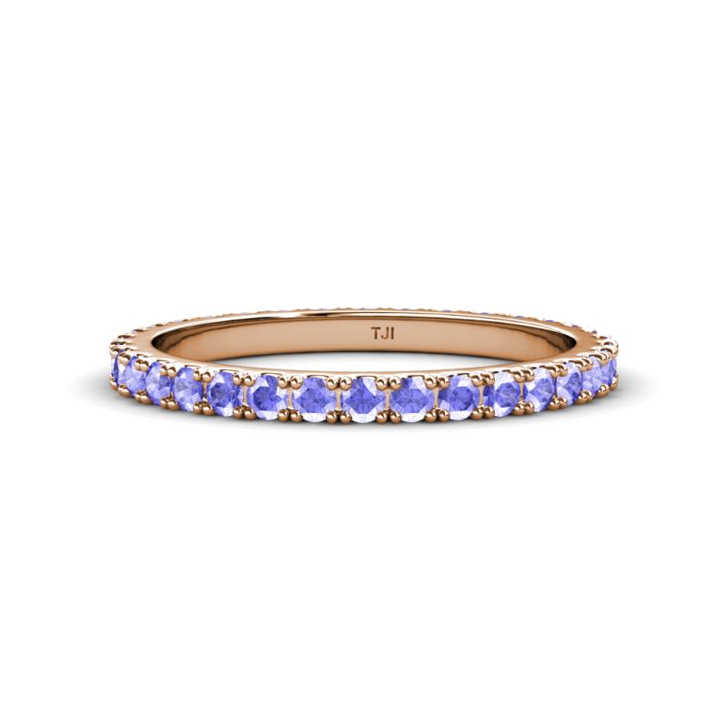 Lara 2.40 mm Tanzanite Eternity Band 