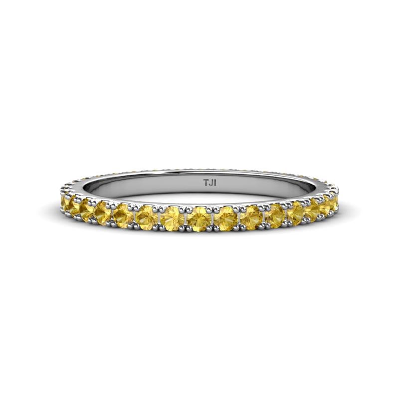 Lara 2.40 mm Citrine Eternity Band 