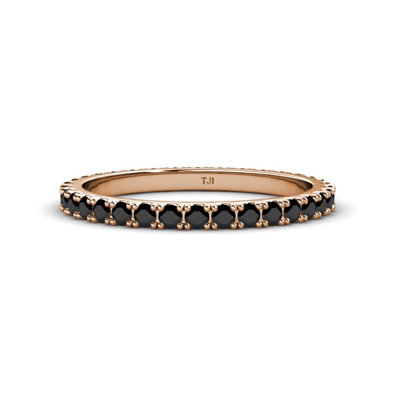 Lara 2.40 mm Black Diamond Eternity Band 