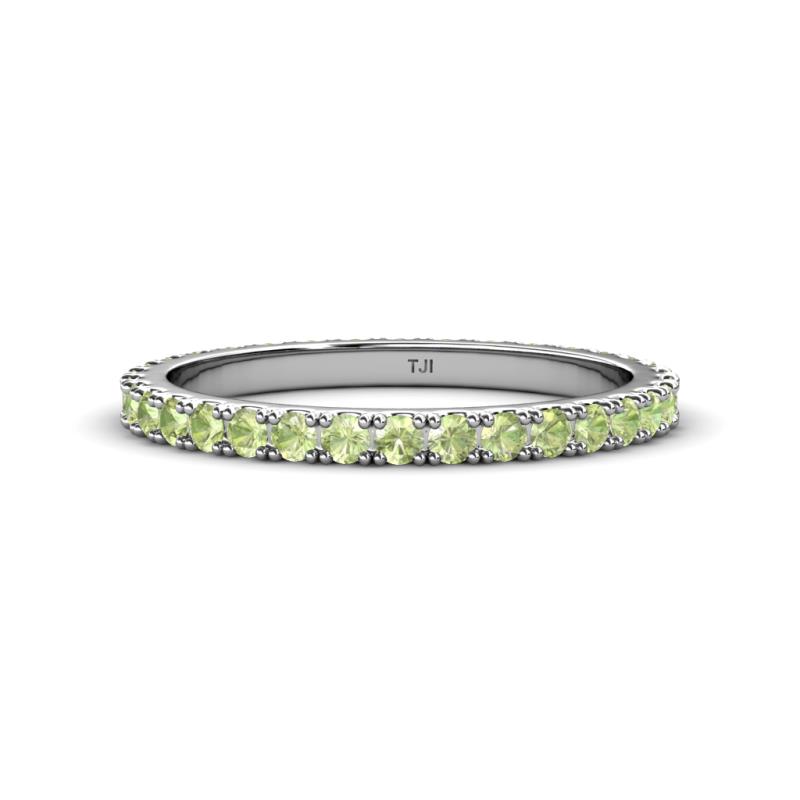 Lara 2.40 mm Peridot Eternity Band 