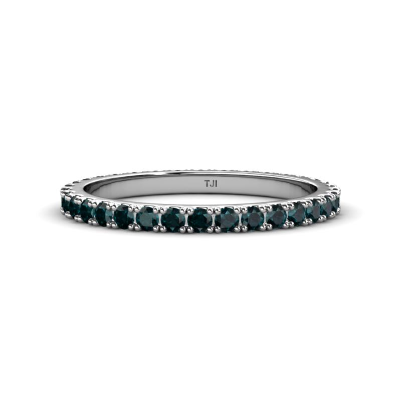 Lara 2.40 mm London Blue Topaz Eternity Band 