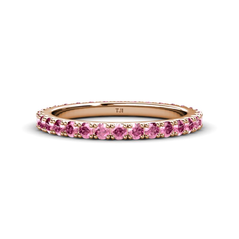 Lara 2.70 mm Pink Tourmaline Eternity Band 
