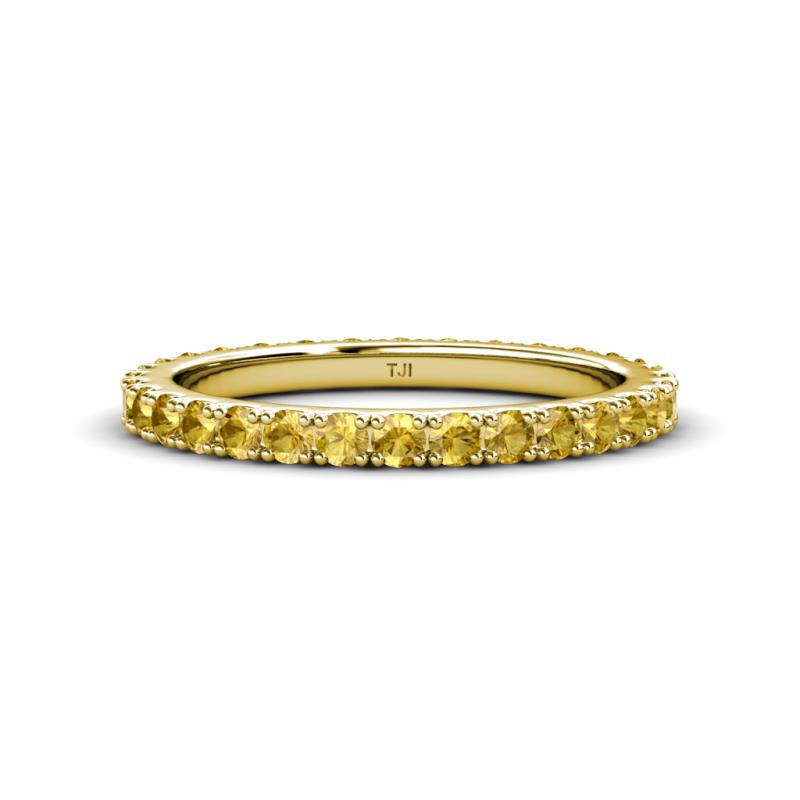 Lara 2.70 mm Citrine Eternity Band 