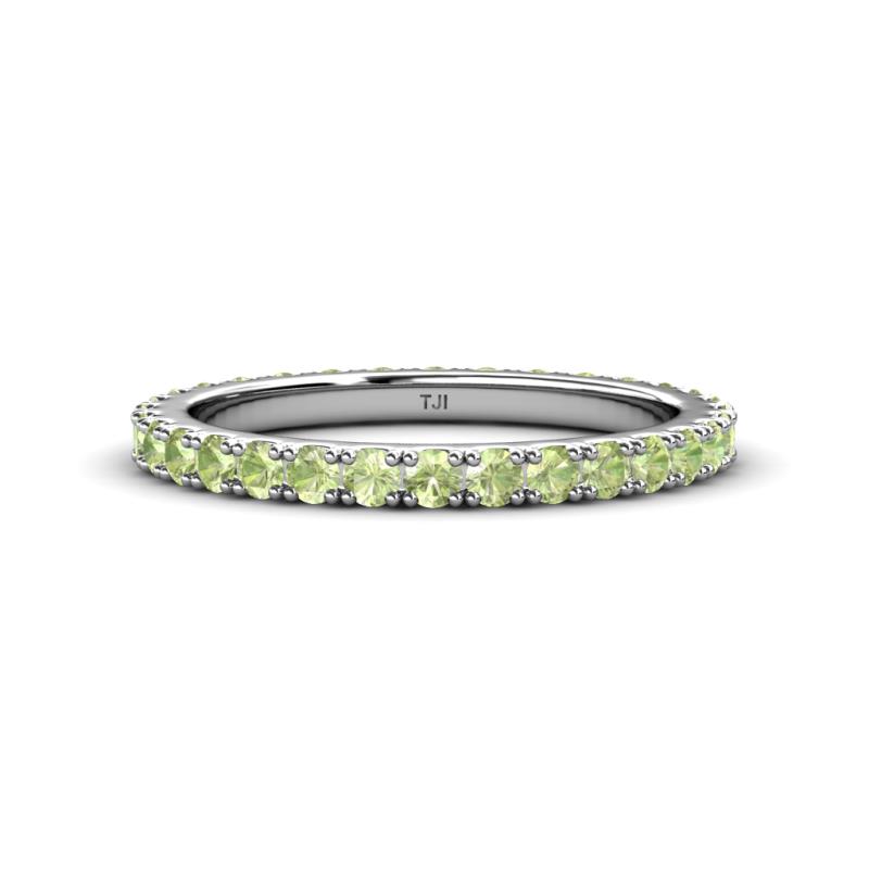 Lara 2.70 mm Peridot Eternity Band 