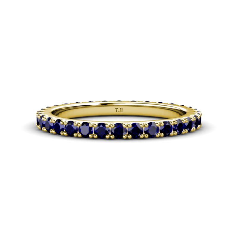 Lara 2.70 mm Blue Sapphire Eternity Band 