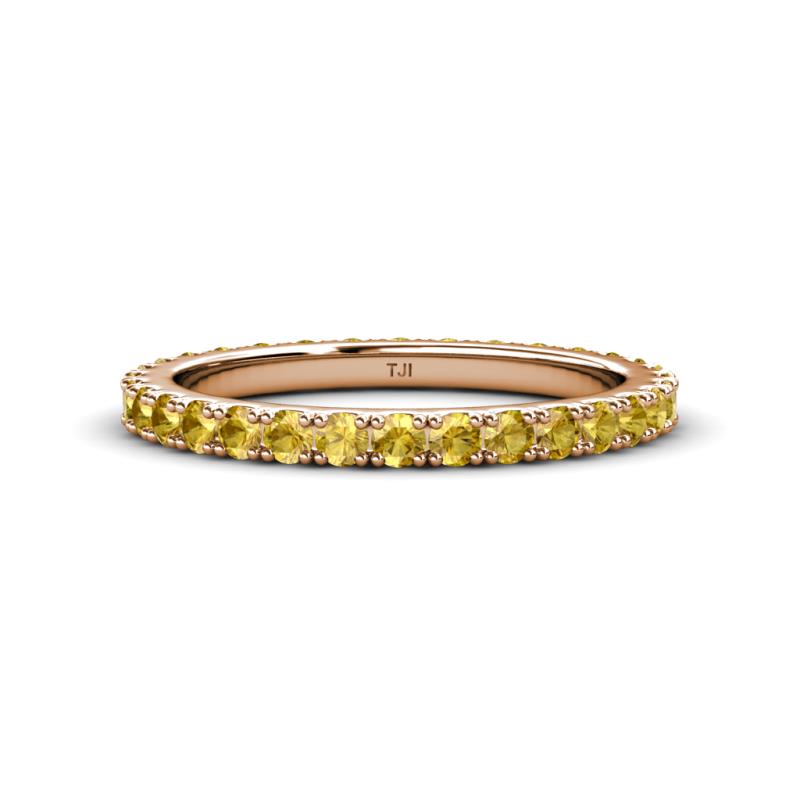 Lara 2.70 mm Citrine Eternity Band 