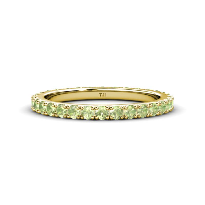 Lara 2.70 mm Peridot Eternity Band 