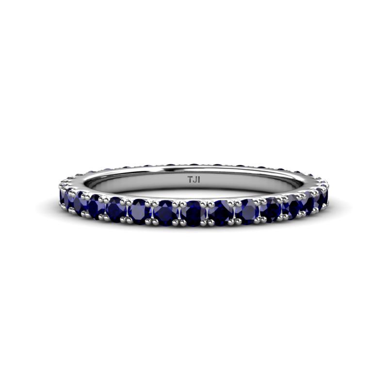 Lara 2.70 mm Blue Sapphire Eternity Band 