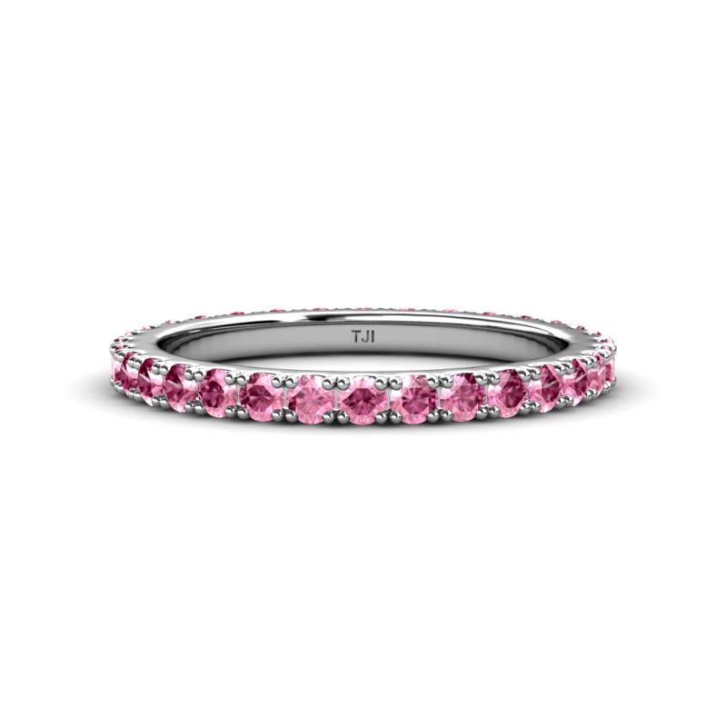 Lara 2.70 mm Pink Tourmaline Eternity Band 