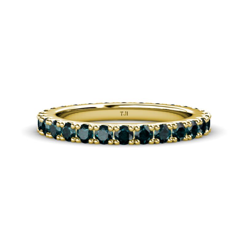 Lara 3.00 mm London Blue Topaz Eternity Band 