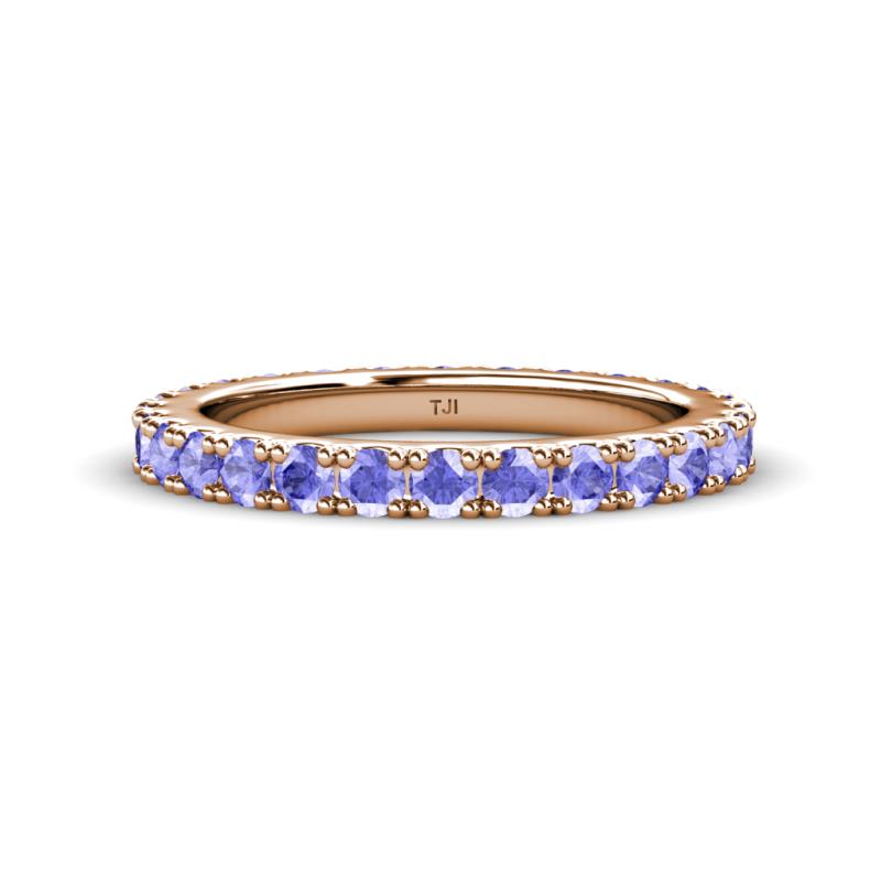 Lara 3.00 mm Tanzanite Eternity Band 