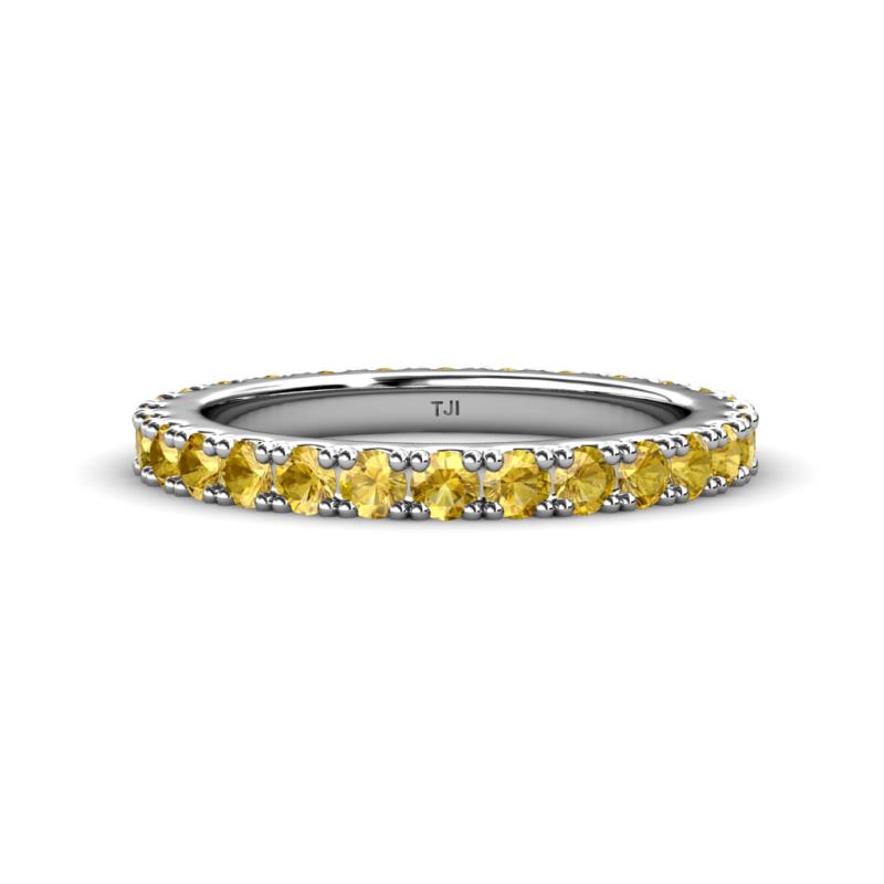 Lara 3.00 mm Citrine Eternity Band 