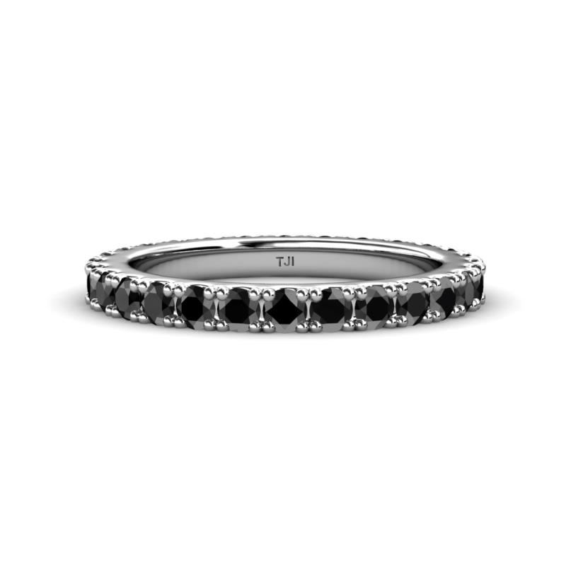 Lara 3.00 mm Black Diamond Eternity Band 