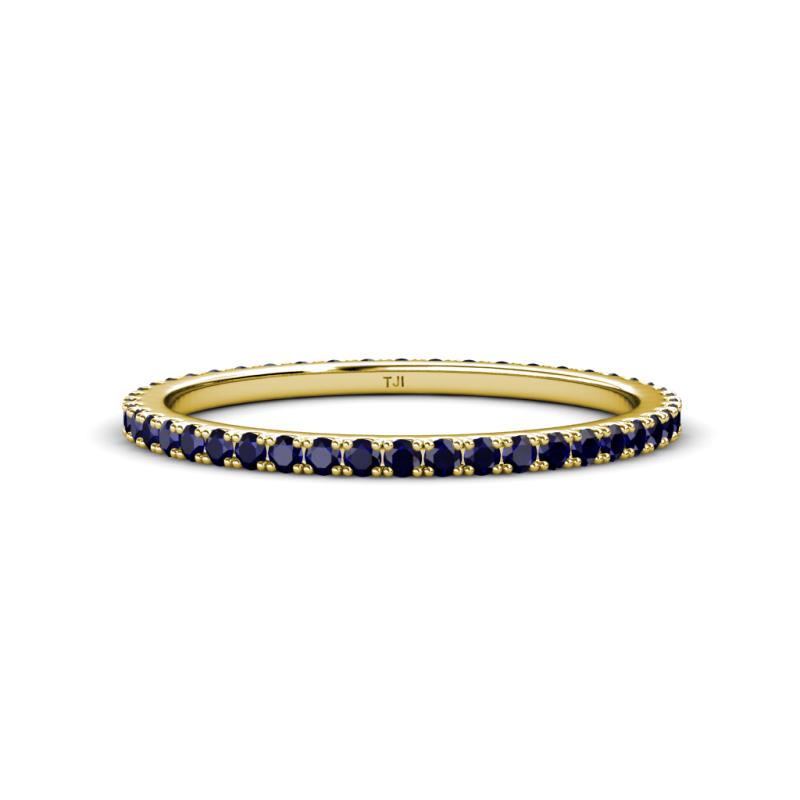 Lara 1.70 mm Blue Sapphire Eternity Band 