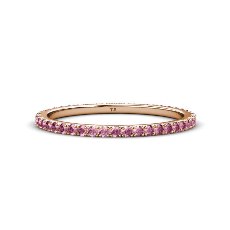 Lara 1.70 mm Pink Tourmaline Eternity Band 