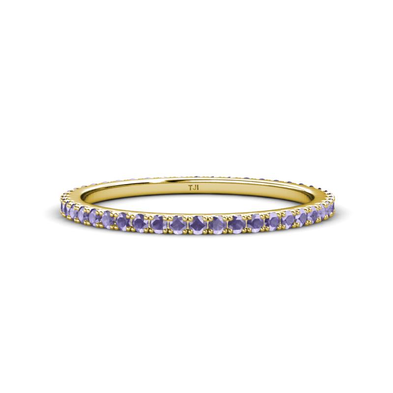 Lara 1.70 mm Iolite Eternity Band 