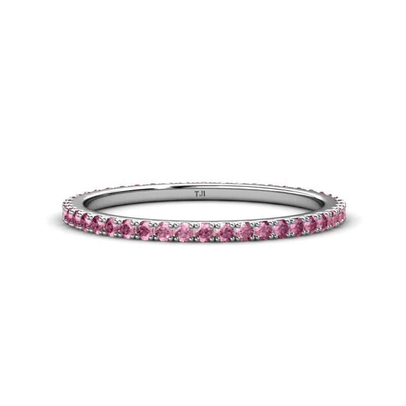 Lara 1.70 mm Pink Tourmaline Eternity Band 