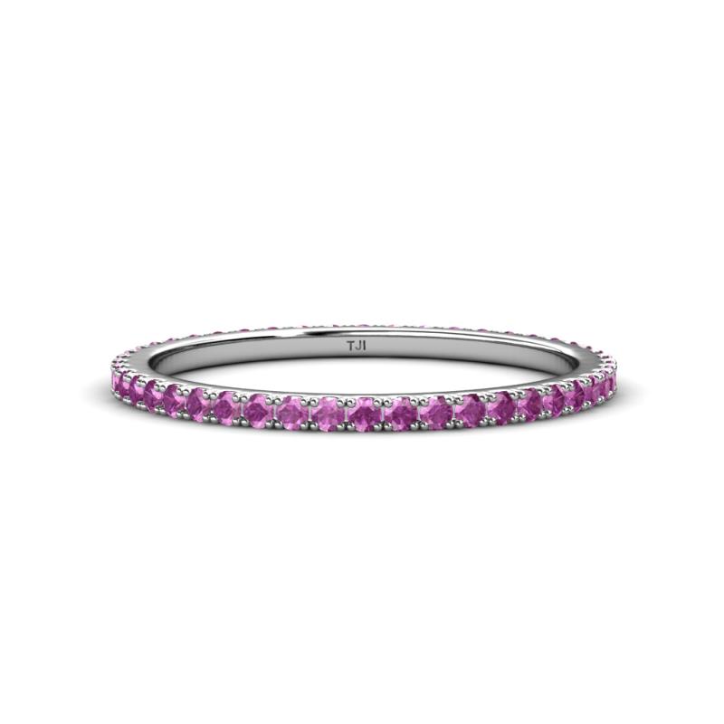 Lara 1.70 mm Amethyst Eternity Band 