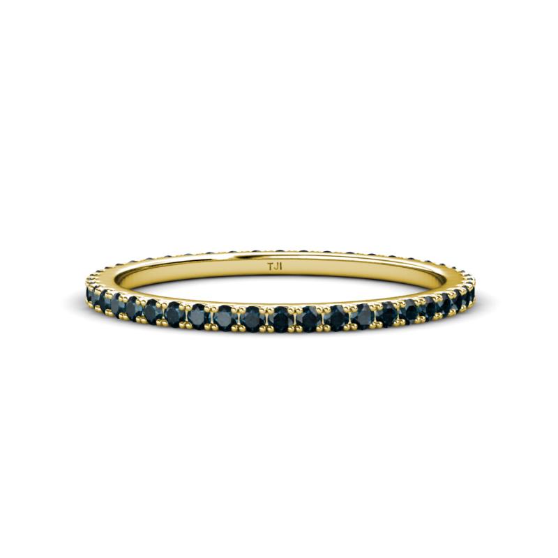 Lara 1.70 mm Blue Diamond Eternity Band 