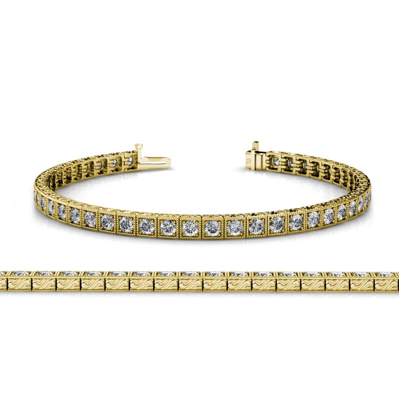 Nancie 3.30 mm Diamond Eternity Tennis Bracelet 