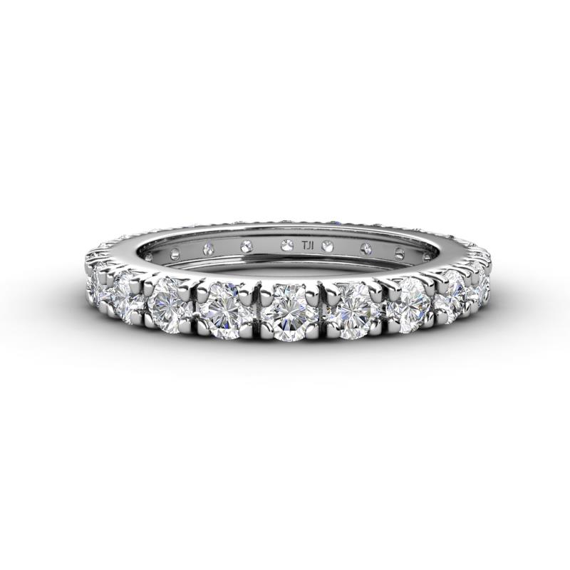 Gracie 3.00 mm Round Diamond Eternity Band 