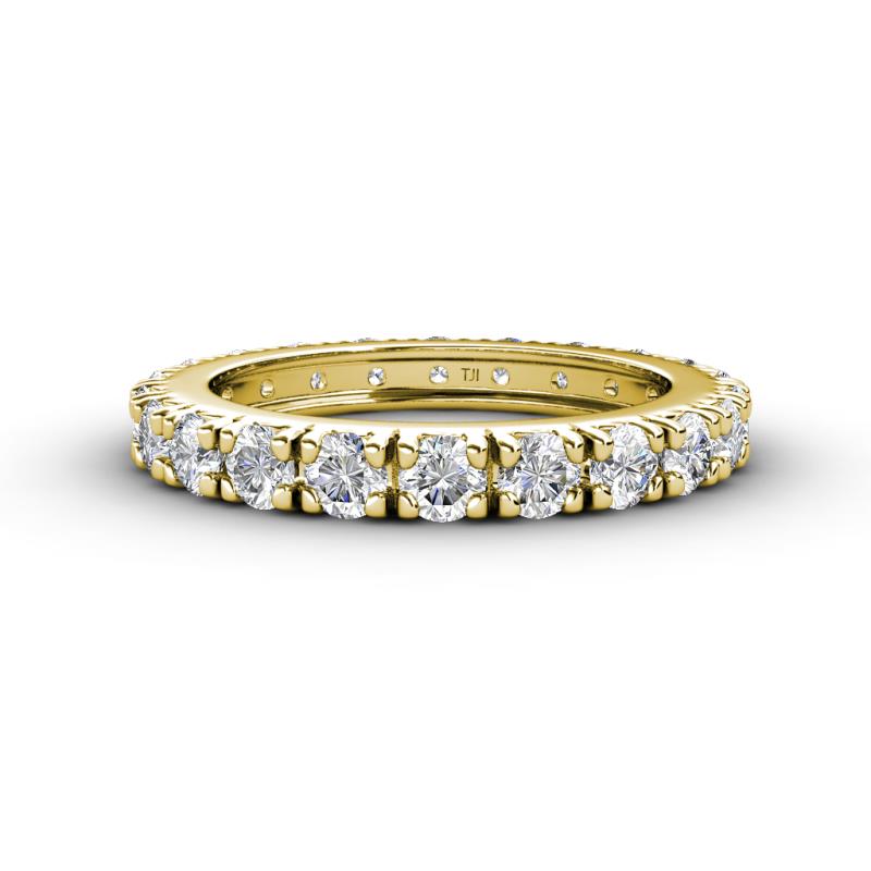 Gracie 3.00 mm Round Diamond Eternity Band 