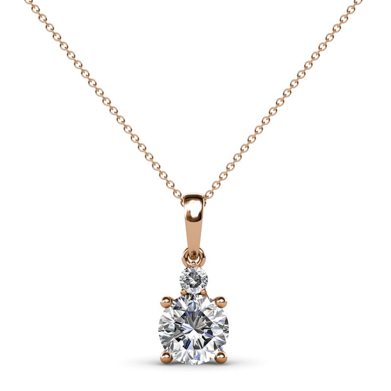 Reyne Diamond Two Stone Pendant 
