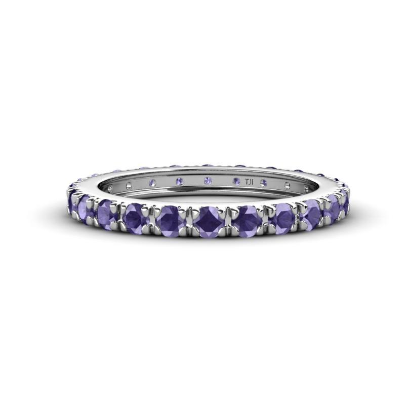 Gracie 1.10 ctw Iolite (2.70 mm) Women Eternity Band 